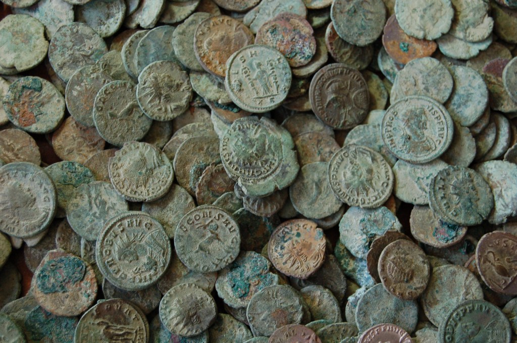 Roman Women and Money - coins from the Frome Hoard
